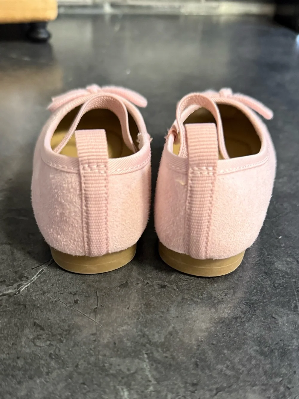 GAP Toddler Pink Mary Jane Ballet Flats with Bow- Size 5 Toddler